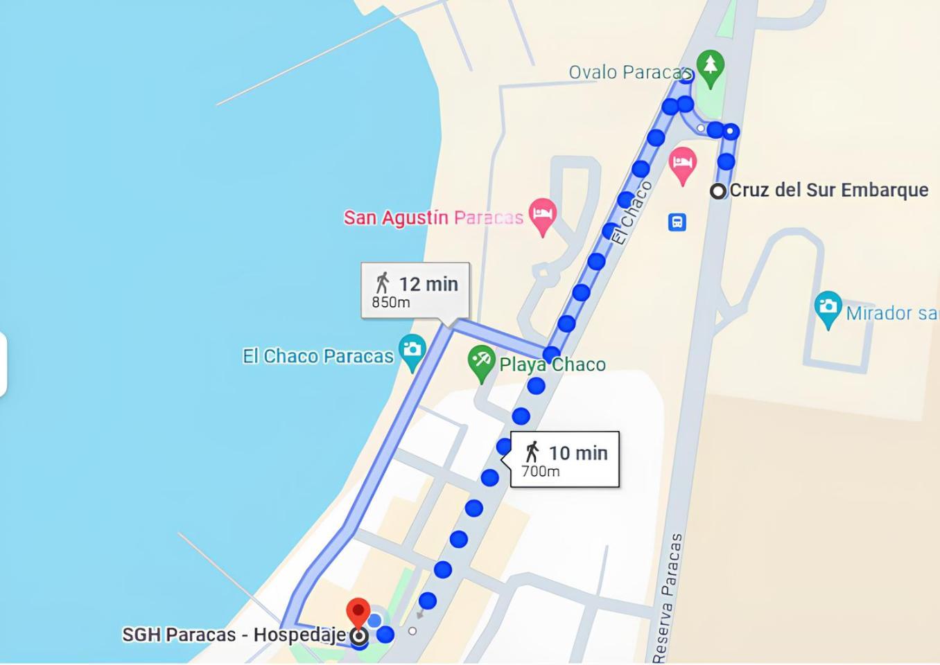 Sgh Paracas Hospedaje Kültér fotó